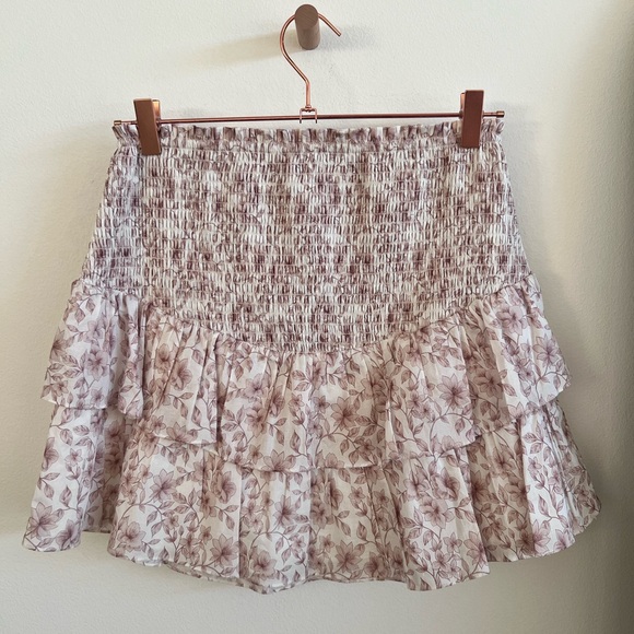 Set - INTERMIX Poppy Floral Cotton Crop Top and Mini skirt - Picture 6 of 9